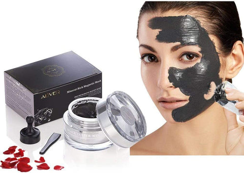 Audala Magnetic Mask Mineral Sea Mud Black Deep Skin Cleanser Face Mask - Fiveas Store