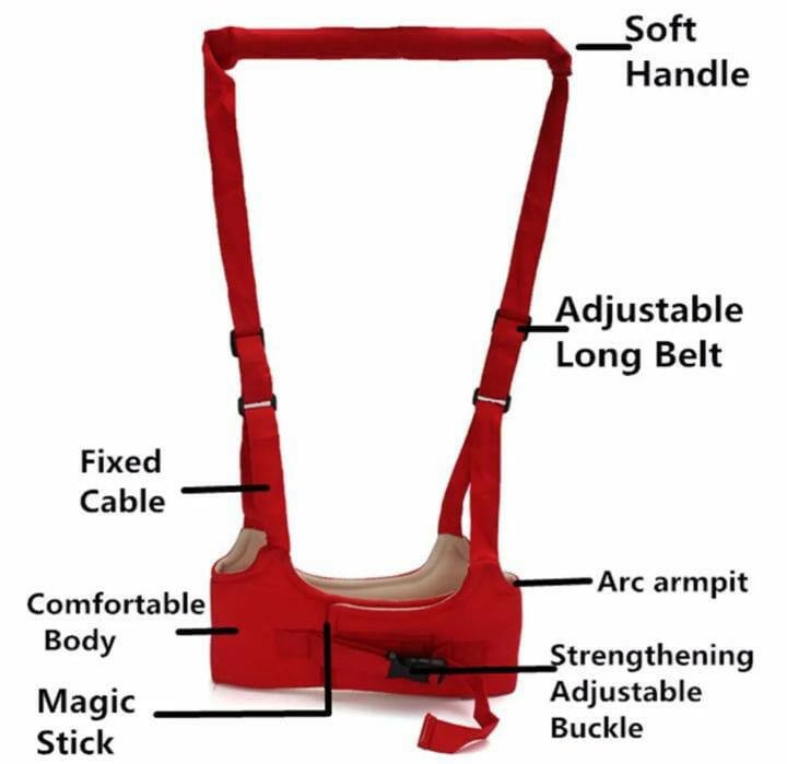 Baby Walking Adjustable Baby Walker Assistant Protective Belt - Fiveas Store