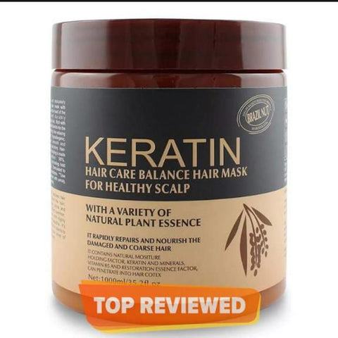 Keratin Hair Care Balance Hair Mask & Hair Treatment – (500ml) - Fiveas Store