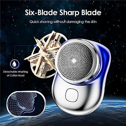 Mini Shave Portable Electric Shaver Electric Razor - Fiveas Store