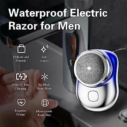 Mini Shave Portable Electric Shaver Electric Razor - Fiveas Store