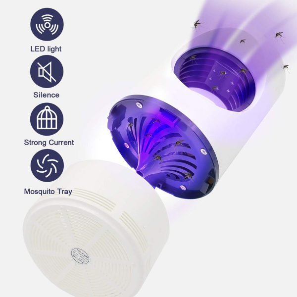 Mosquito Killer Lamp, LED Mosquitoes Repellent, Portable Electric USB Powered Insect Pest Catcher - Fiveas Store